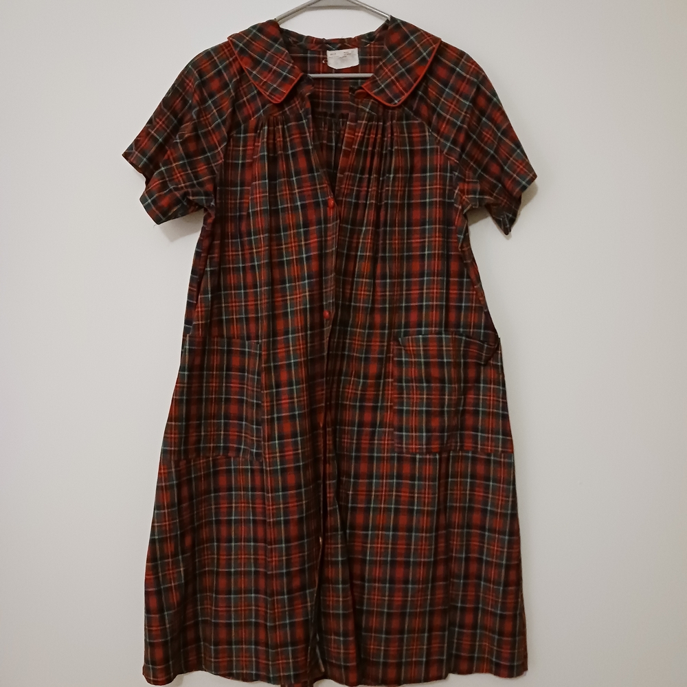 Festive Vintage House Dress